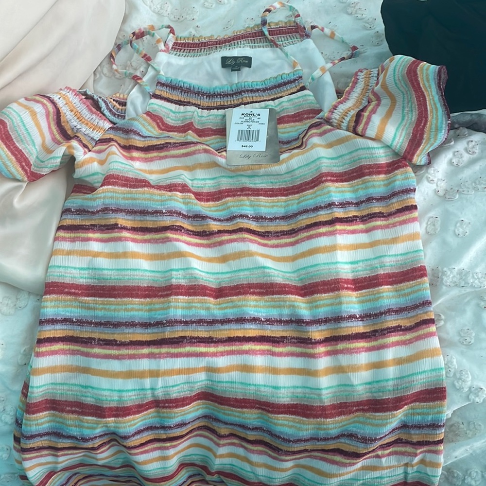 Off the shoulder dress